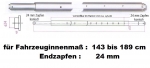 Teleskop-Sperrbalken 24 mm / für Sprinterklasse 
