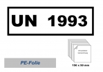 UN-Nummernaufkleber : 1993 / 150x50 