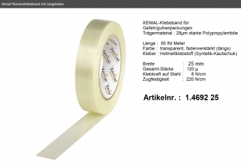 Filament-Klebeband 25mm 