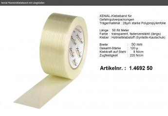 Filament-Klebeband 50mm 