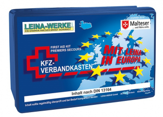 KFZ-Verbandkasten -blau- 