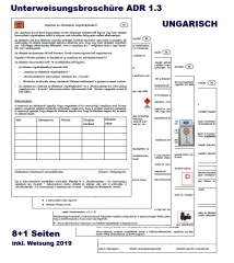 Unterweisungsbroschüren Kleinmengen ADR - HU 