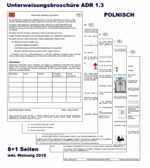 Unterweisungsbroschüren Kleinmengen ADR - PL 