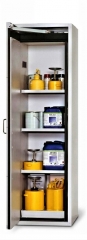 Gefahrstoff-Lagerschrank 600x615 grau 