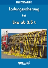 Infokarte "Ladungssicherung LKW ab 3,5to" 