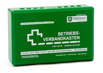 kleiner Betriebsverbandkasten  DIN 13 157 